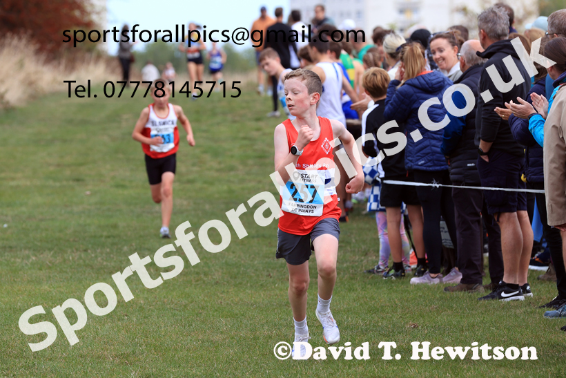 Boys and Girls under-13s, 2025 Farringdon Cross Country Relays, Sunderland. Photo: David T. Hewitson/Sports for All Pics